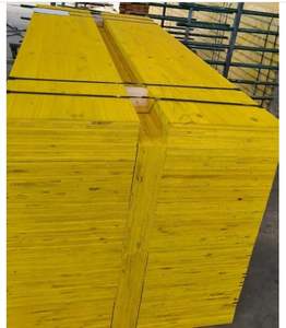 Panneau de coffrage en bois imperméable européen à 3 couches jaune 21 mm 27 mm - Product Image 4