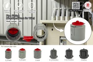 Adaptador de Conducto ABS de Encaje Rápido de un Solo Paso para Proyectos Eléctricos Profesionales - Product Image 4