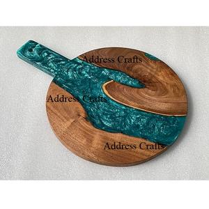 Las tablas de cortar de queso de resina de madera de acacia más vendidas, herramientas de cocina de diseño creativo, utensilios, bloques para cortar - Product Image 1