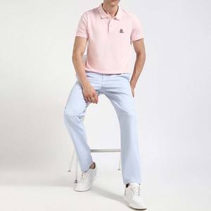 Nuevas Camisas Casuales de Primavera para Hombre, Corte Regular, 100% Fibra de Bambú, Tejido Jersey Transpirable, Manga Corta, Color Sólido - Product Image 1