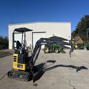 Compacto y potente John Deeree 17G Mini excavadora equipo de construcción adecuado para utilidad de paisajismo - Product Image 3