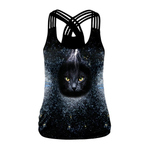 Camiseta sin mangas para mujer, 100% algodón, tejido ecológico, transpirable, de secado rápido, cuello alto, OEM, la más vendida, novedad de fábrica - Product Image 6