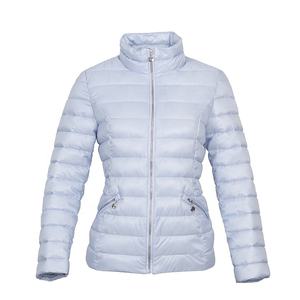 Parka con capucha de piel 2025 para mujer, chaquetas de invierno para mujer, chaqueta acolchada transpirable de venta Popular de peso ligero para mujer - Product Image 1