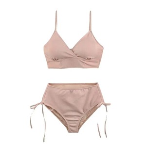 Traje de baño de dos piezas para mujer de la mejor calidad al por mayor traje de baño de dos piezas para mujer - Product Image 4