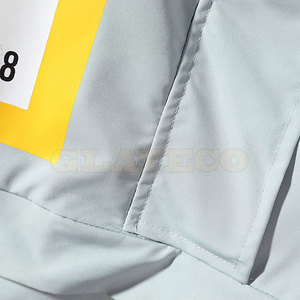 Outdoor Use <b>Men's</b> Winter Windbreaker <b>Jacket</b> Hooded Collar Plus Size High Street Front Logo Waterproof Breathable - Product Image 6