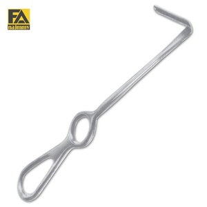 เครื่องมือผ่าตัดแบบแมนนวล Langenbeck Retractor 38x9 มม. ทำจากเหล็กกล้าไร้สนิม  พร้อมตะขอเกี่ยวผิวหนัง ได้รับการรับรองมาตรฐาน CE  ประเภทเครื่องมือคลาส 1 - Product Image 1