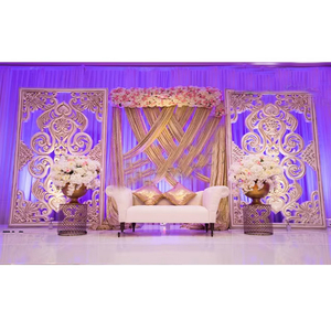 ฉากหลังงานแต่งงานสำหรับขาย ฉากหลังงานแต่งงานแบบบอลลีวูดที่ดีที่สุด ของตกแต่งหลังเวทีล่าสุด - Product Image 1