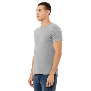 Camiseta ligera con cuello redondo para hombre, 100% algodón, liso, teñido, manga corta, ajuste Regular, cómodo, tejido, informal, Atuendo para todos los días - Product Image 2