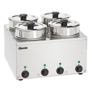 หม้อต้มสองชั้นขนาด 3.5 ลิตร 4 ใบ (แบบเพนโทลา อา บานอมารีอา) - Product Image 1