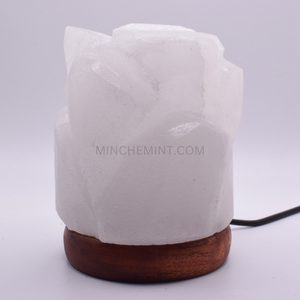 Lampe de sel naturel de l'Himalaya USB veilleuse rose cristal sel lampe utiliser cordon couleur changeante lampe de sel de l'Himalaya - Product Image 2