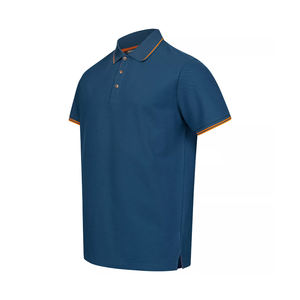 Algodón orgánico del fabricante de ropa personalizada ecológica para Polo, tela sostenible, tejido texturizado transpirable para hombres - Product Image 1