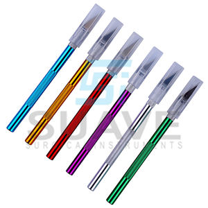 SUAVE SURGICAL INSTRUMENTS' Dernières Poignées de Scalpel en Acier Inoxydable Multicolore DIY Artisanat Couteau Prix Concurrentiel Manuel Puissance - Product Image 1
