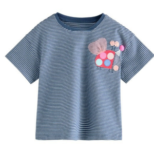 Camisetas para Bebés al por Mayor, Tops de Algodón de Punto para Niños, Suaves, Transpirables y Ecológicos, Ropa Infantil, Camiseta sin Mangas, Suministro ODM - Product Image 5