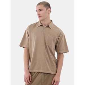 Novedad de verano, polos de manga corta para hombre, ropa de trabajo de Color sólido, Camiseta de algodón, jersey de solapa informal, ropa, Tops, azul y blanco - Product Image 6