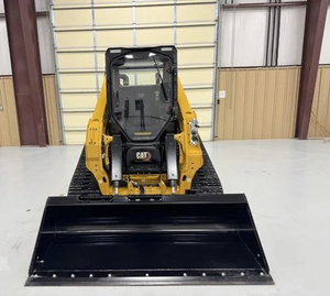 Chargeuse compacte sur chenilles Cat 275 XE avec attache de broyeur forestier, machine de construction compacte haute performance pour travaux lourds - Product Image 5
