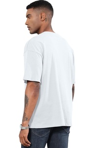 เสื้อยืดคอกลมผู้ชายผ้าคอตตอนถัก 100% ระบายอากาศ แห้งเร็ว เป็นมิตรกับสิ่งแวดล้อม แบบอ็อกซ์ฟอร์ด รับผลิตตามสั่งพร้อมสกรีนโลโก้แบรนด์ของคุณเอง ขายส่งราคาพิเศษ - Product Image 3