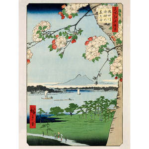 Hiroshige Impression <b>Dart</b> Massaki Et Suijin Grove Durable Paper Material - Product Image 1