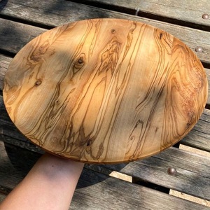 Assiette et vaisselle en bois fruits pour fête de mariage avec vaisselle taille différente et couleur bois naturel - Product Image 4