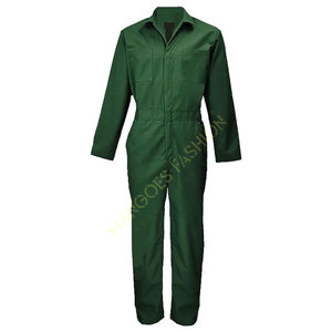 Custom Tactical Workwear Mens Long Sleeve Zip Twill Coverall ANSI Class 1 <b>Waterproof</b> Cotton-Polyester-Silk Fabric High Quality - Product Image 4