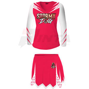 Uniformes de Cheerl Girl hechos a medida de estilo único, fabricación de Pakistán, uniforme de porristas para deportes - Product Image 4