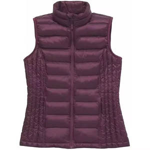 Latest Design Winter Wear Eco-Friendly High Quality Puffer <b>Vest</b> Zipper Custom Logo Breathable StreetWear Outerwear Fashion <b>Women</b> - Product Image 4