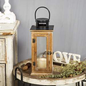 โคมไฟไม้สไตล์อินเดีย ทำมือ เป็นมิตรกับสิ่งแวดล้อม สำหรับใช้เป็นเชิงเทียนตกแต่งอย่างปลอดภัย เหมาะสำหรับห้องนอน ระเบียง สวน - Product Image 4