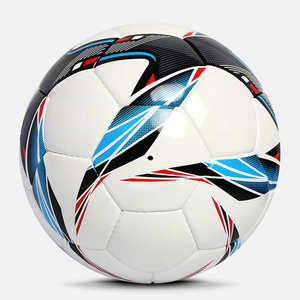 Ballon de football en PU 2026, nouveau design, taille officielle, excellente rétention d'air, haute qualité, logo personnalisé, portable, prix raisonnable - Product Image 4