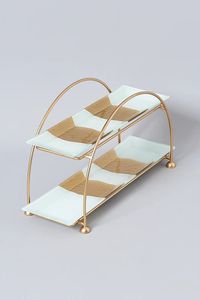 Vente chaude de plateau en métal de meilleure qualité plateau de service décoratif pour la maison personnalisé pour une utilisation dans la cuisine au prix de gros de l'Inde - Product Image 4