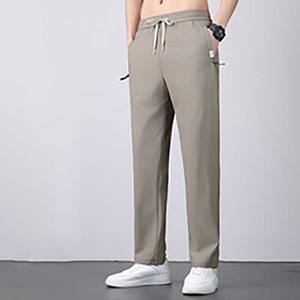 Conception de logo personnalisé OEM nouveaux hommes droit fibre de polyester léger décontracté séchage rapide extensible coupe régulière sport de grande taille - Product Image 2