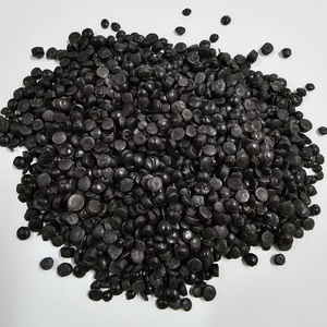 Granulés de résine HDPE noirs recyclés 100 mesh, qualité moulage par injection, sac de 25 kg, sac doré, partenariat limité TH;59 - Product Image 3