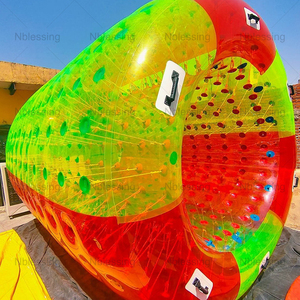 Nước nổi con lăn bóng Inflatable <span class=keywords><strong>zorb</strong></span> bóng bong bóng con lăn hamster con người Inflatable nước đi Bộ con lăn - Product Image 2