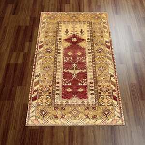 Vintage Pattern Prayer Kilim <b>Red</b> <b>Persian</b> Turkish Muslim Islamic <b>Rug</b>,Nonwoven Soft <b>Rug</b> - Product Image 1