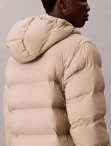 Nouveau design de veste bouffante kaki vintage pour hommes, veste matelassée en nylon rembourré, manteau d'extérieur imperméable, vestes à bulles, veste matelassée - Product Image 2