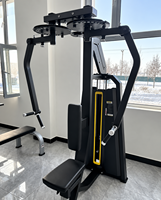 Machine de musculation commerciale pour salle de sport, modèle BN, en acier thermolaqué, pour exercices de détente des deltoides assis