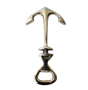 Ouvre-bouteille d'ancre en laiton de qualité exclusive ouvre-bouteille nautique ouvre-bouteille de bière pour accessoires de bar prix de gros - Product Image 1