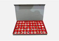 Œil Prothétique Humain Vintage 50 Pièces, Différentes Teintes, Verre Antique, Artificiel...