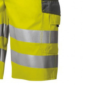 Pantalones cortos de trabajo de secado rápido de alta calidad para hombre, estilo de patrón sólido informal ignífugo hecho de lona - Product Image 5