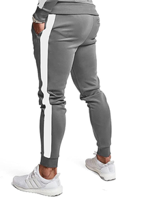 Ensemble de survêtement pour homme, 2 pièces, fermeture éclair intégrale, tenue de sport, sweat-shirt et pantalon de jogging - Product Image 4