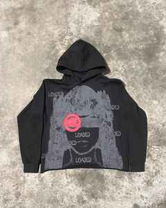 Vêtements de rue personnalisés ensemble de sweats à capuche pour hommes pulls à capuche surdimensionnés pour hommes pantalons de survêtement survêtement sweat à capuche en coton éponge français lourd - Product Image 3