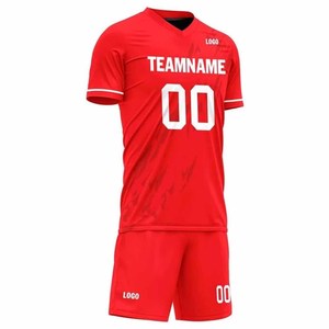 Maillots de foot personnalisés, design sur mesure, maillot d'équipe avec logo, manches courtes et maillot de sport - Product Image 3