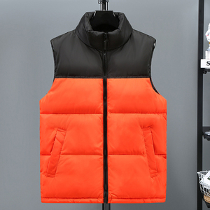 Venta Directa de Fábrica, Chalecos de Plumón para Hombre, Holgados, para Exteriores, Moda de Invierno, Estilo Casual, Talla Grande, Sin Mangas - Product Image 2