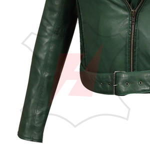 Chaqueta de Cuero Genuino para Mujer, Diseño y Color Personalizables, Chaquetas de Cuero para Mujer Adulta - Product Image 4
