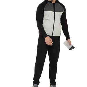 Chándal para correr con logotipo informal impreso personalizado unisex, ropa de invierno, conjunto de pantalones de chándal con capucha, talla XL para hombre - Product Image 1
