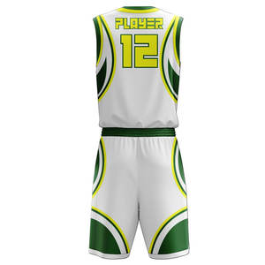 Envío rápido Hombres Camiseta de baloncesto en blanco personalizada con conjunto corto Diseño único Uniforme de baloncesto profesional al por mayor - Product Image 3