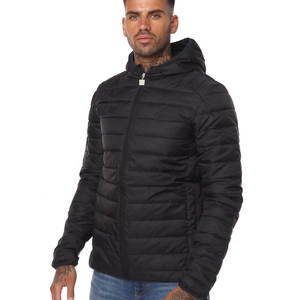 Veste matelassée légère en toile personnalisée, doudoune d'hiver, veste unisexe pour l'extérieur, fermeture éclair, imperméable, coupe-vent, respirante - Product Image 5