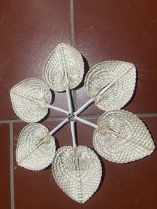 Fournisseur direct Éventail à main en bambou/Éventail en feuille de palmier pour les fêtes d'été, les mariages et l'exportation - Product Image 5