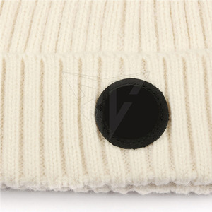 Comfortable High Quality 100% Cotton Winter <b>Beanie</b> Hats with Custom Logo Breathable <b>Waterproof</b> Unisex Adults Wholesale - Product Image 6