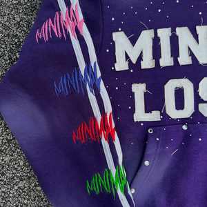 เสื้อฮู้ดดี้ผู้ชายไซส์ 6XL พิมพ์ลายตามสั่ง แบบมีซิปคลุมหน้า ทรงหลวม ผ้าหนานุ่ม ไซส์ใหญ่พิเศษ แบบครอป ผลิตจากผ้าเฟรนช์เทอร์รี่ - Product Image 3