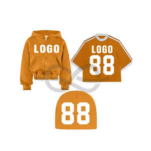 High Quality Streetwear Boxy T-Shirt with <b>Rhinestone</b> Washed Print Oversized Heavyweight Mens Hoodies Soft Cotton Blend Beanies - Product Image 1