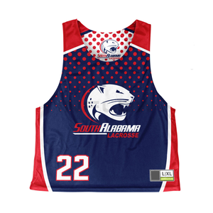 ชุดทีมลาครอสแบบอเมริกันเครื่องแบบเล่นฟุตบอลชุดทีมลาครอสโพลีเอสเตอร์แบบซับลิเมชันใส่สบาย - Product Image 1